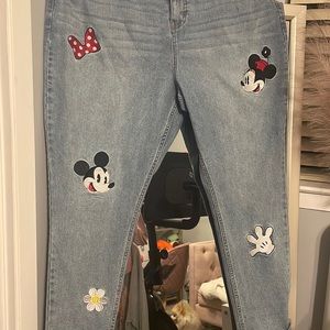 Her universe Mickey jeans size 16